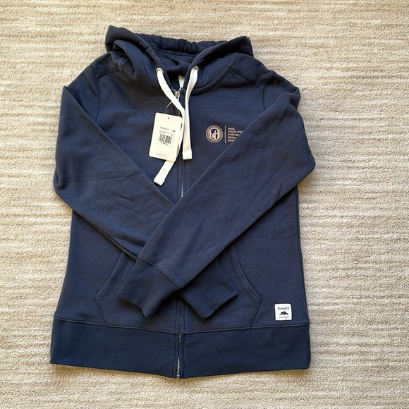 Roots Women's PADDLE-CREEK Roots 73 Full Zip Hoodie Navy Blue Size Small - Picture 5 of 16
